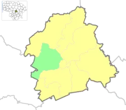 Location of Kulva eldership
