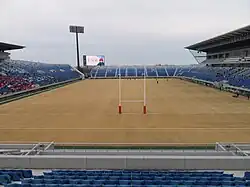 Field view from Southern Stand, 2018