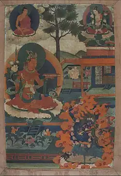 Manjusri in Bodhisattva Appearance