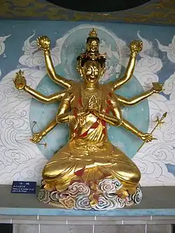 Statue of Doumu in Kunming, China