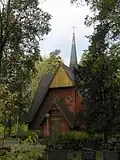Virrat cemetery chapel, Virrat (1902)