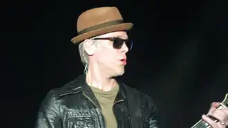 Cook performing with Matchbox Twenty in 2013