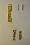 Gold foil artefacts
