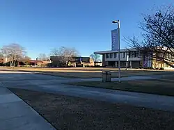Lenoir Community College's library and student center