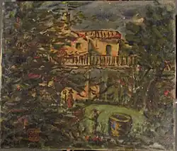 Florence Garden, by LVG, 1935, Goriansky Family Collection