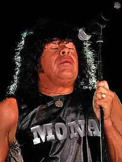 La Mona Jiménez, an important cuarteto singer.