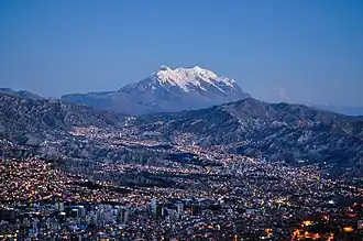 La Paz, the highest capital city in the world