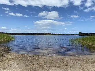 Lake Rotopokaka in 2020