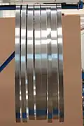 Splitting band knives