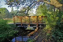 Bridge over the Engelbek in Langenbek