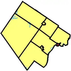 Smiths Falls within Lanark County