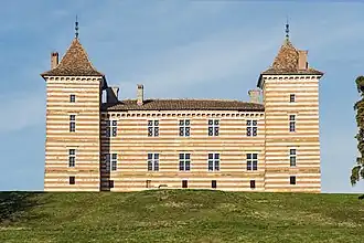 The chateau in Laréole