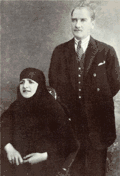 Mustafa Kemal and Latife.