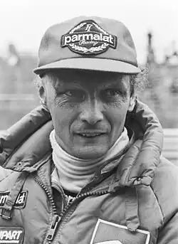 Portrait of Niki Lauda