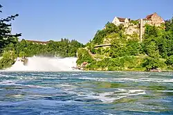 Laufen Castle with Rhine Falls, 2010