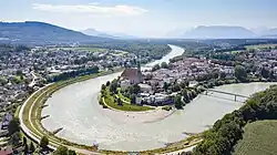 Salzach near Laufen