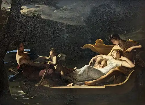 The Dream of Happiness by Constance Mayer and Pierre-Paul Prud'hon