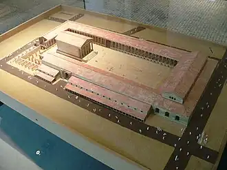 Model of the forum of Lutecia
