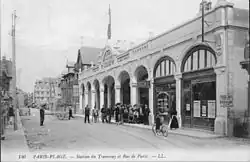 Terminus in Le Touquet (1905). The building no longer exists