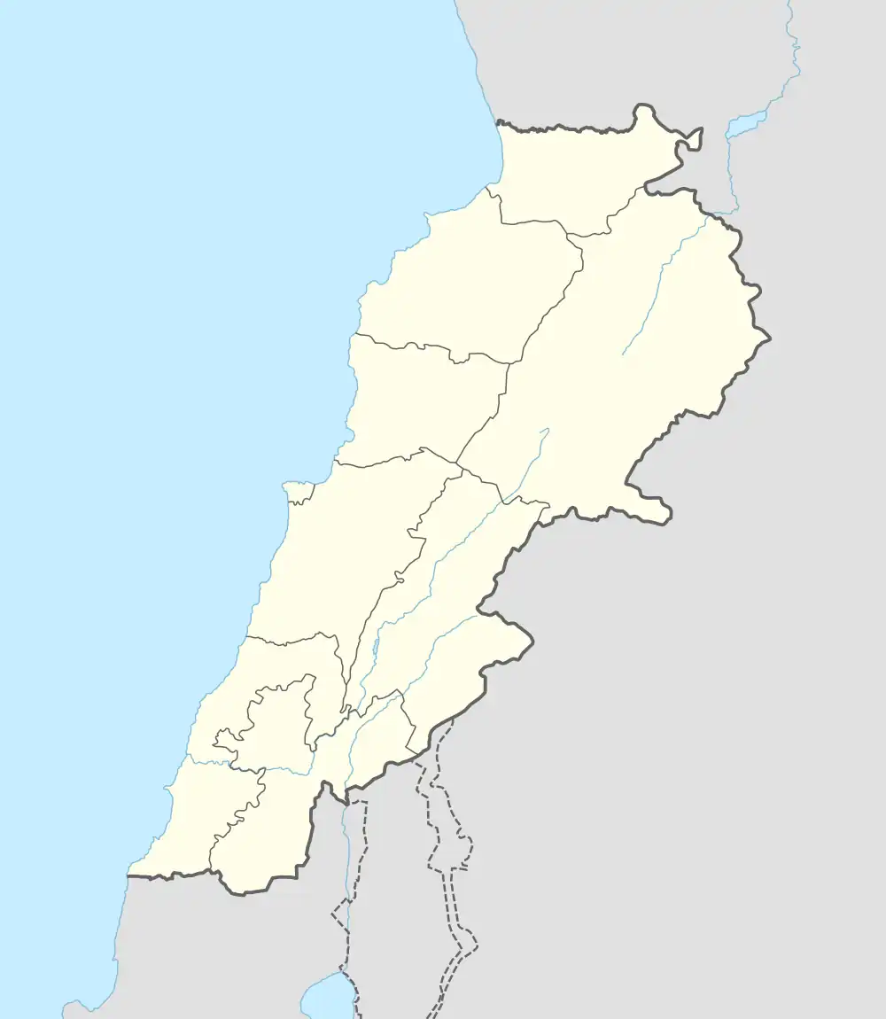 Rechmaya is located in Lebanon
