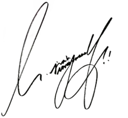 Signature of Lee Ji-ah