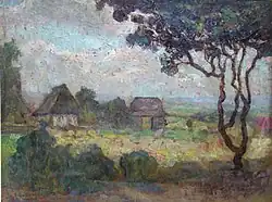 Landscape with Houses