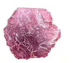 Lepidolite, Virgem da Lapa, Minas Gerais, Brazil (size 2.4 x 2.1 x 0.7&nbsp;cm)