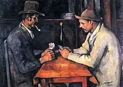 The Card Players 1892–93, Oil on canvas, 97 × 130&nbsp;cm, Private collection