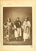 1: Muslim woman from Prizren 2. Farmers from around Prizren 3. Christian peasant woman from Matefse