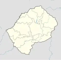 Map of Lesotho