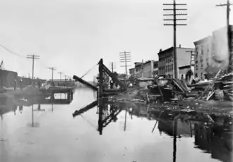 Lift bridge at Grove Street in Jersey City