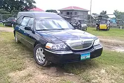 2011 Lincoln Town Car hearse in Philippines