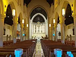St Carthage's Cathedral at Lismore, Australia, interior (2), August 2024