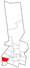 Location of Litchfield in Herkimer County