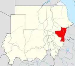 HSNW is located in Sudan
