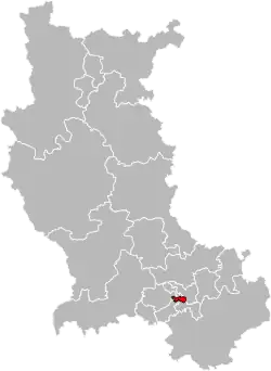 Situation of the canton of Saint-Étienne-1 in the department of Loire