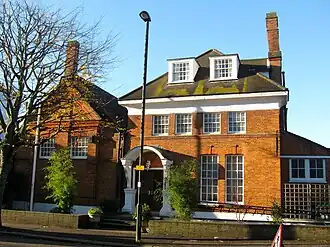 The main building in Bedford Park, London