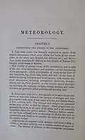 First page of "A treatise on meteorology: with a collection of meteorological tables