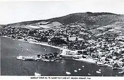 The Wrest Point Riviera Hotel and Lords Beach in 1939