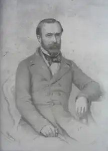 Drawing of Lorenzo Rota