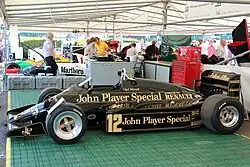 A Lotus 94T of Nigel Mansell at the 2011 Goodwood Festival of Speed