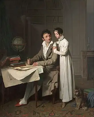 Louis-Léopold Boilly, The Geography Lesson, 1812