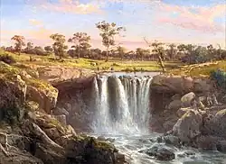 One of the Falls of the Wannon, 1872