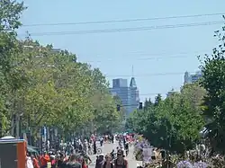 San Pablo Avenue during Love Our Neighborhood Day 2014