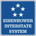 Eisenhower Interstate System sign