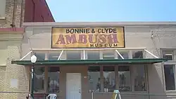 The Bonnie and Clyde Ambush Museum in Gibsland
