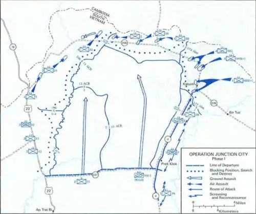 Operation Junction City Phase I