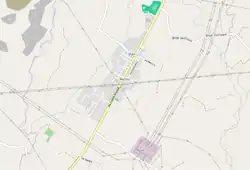 OSM map of Macchia and the surrounding area