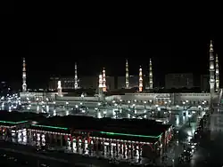 Islam's second holiest site Al-Masjid an-Nabawi (The Prophet's Mosque) in Medina