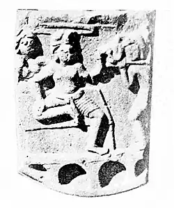 Palace scene, Sibi Jataka